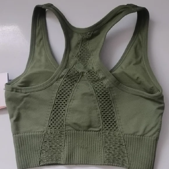 JoyLab Sage Green Sports Bra - Picture 2 of 5